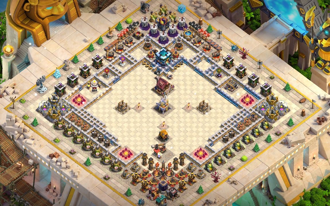 Town Hall 13 Fun Base layout by Collomb