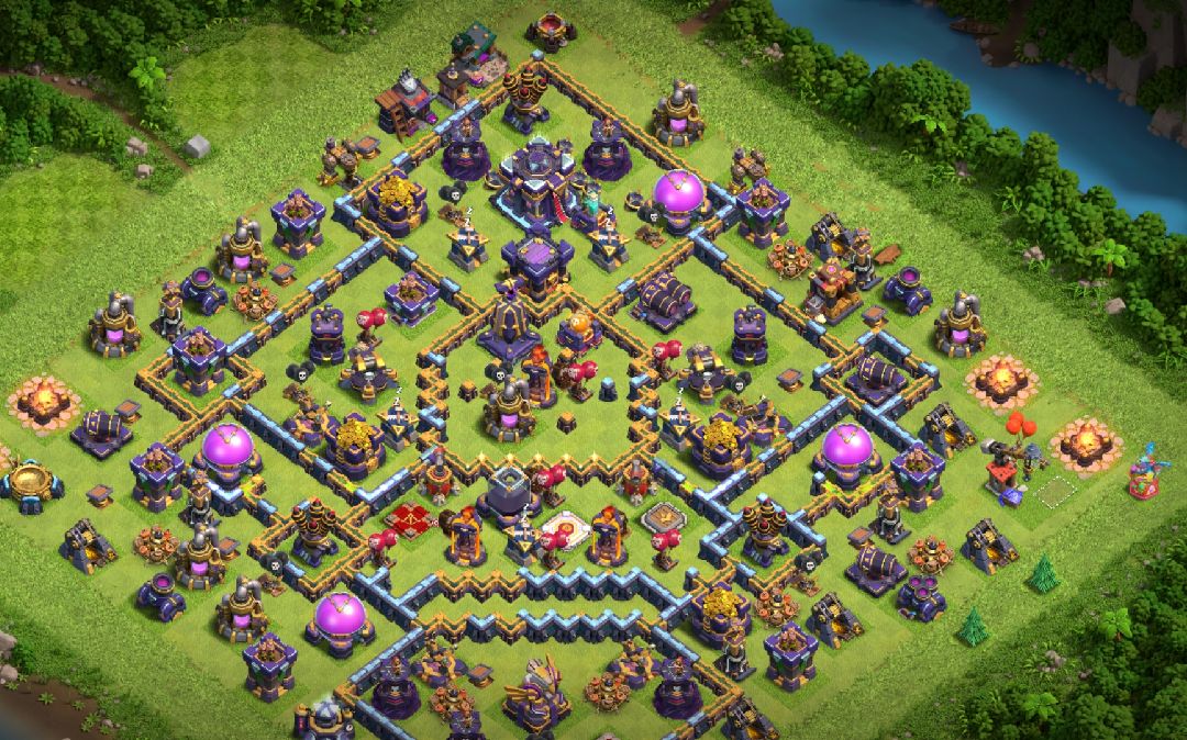 Town Hall 15 Trophy Base layout by TReX