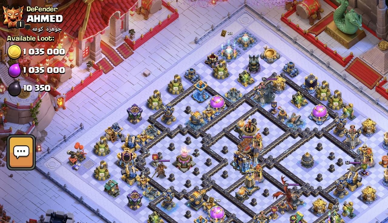 Town Hall 18 Legend Base layout by XLR8