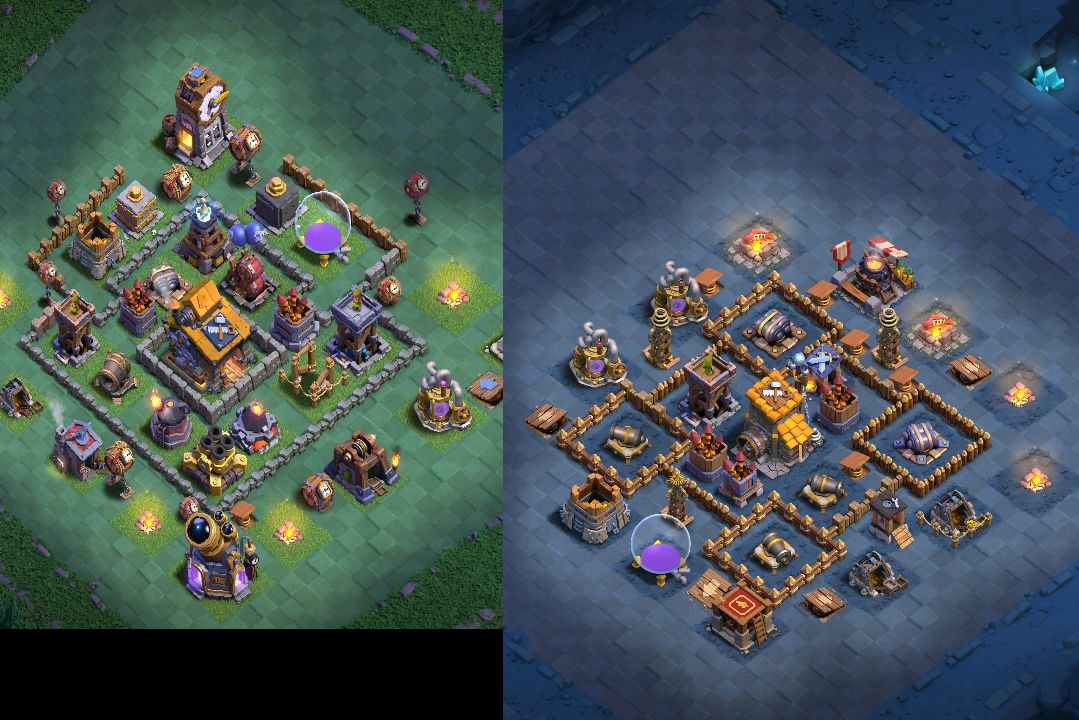 Builder Hall 10 Builder Base layout by User