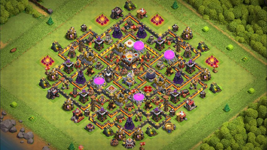 Town Hall 11 Farming Base layout by TReX
