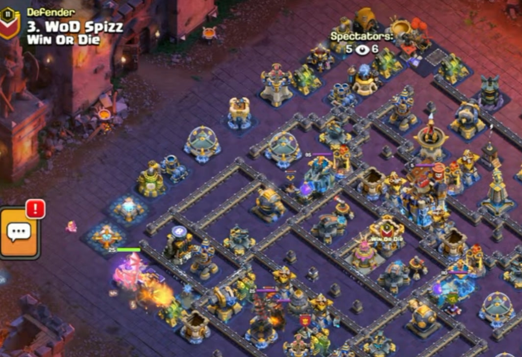 Town Hall 18 War Base layout by XLR8