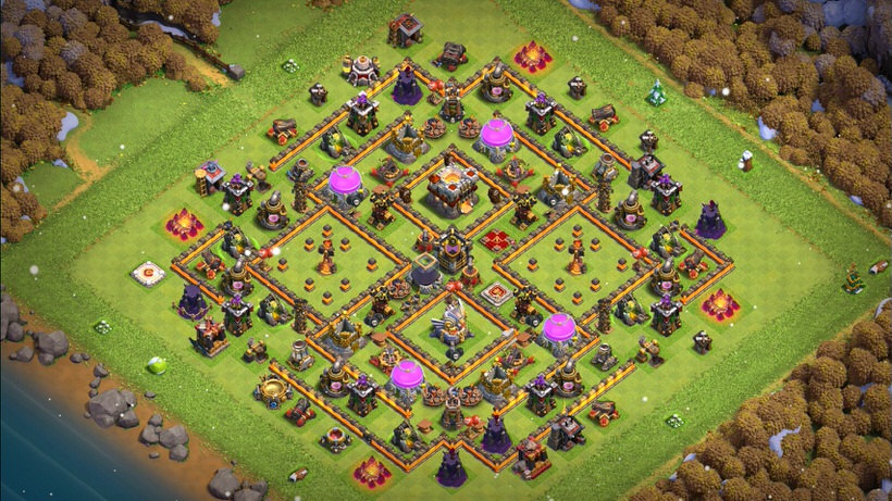 Town Hall 11 Farming Base layout by TReX
