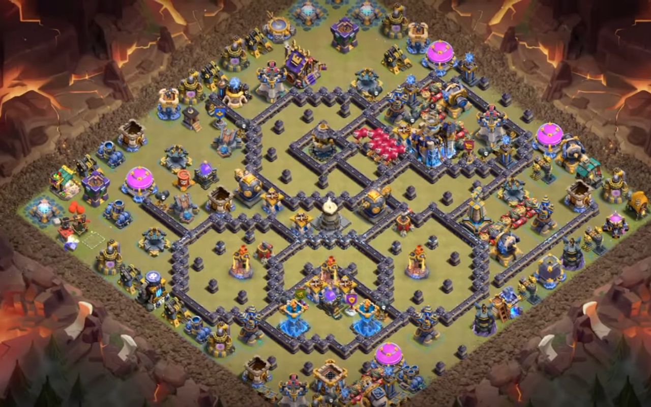 Town Hall 18 Legend Base layout by BH10