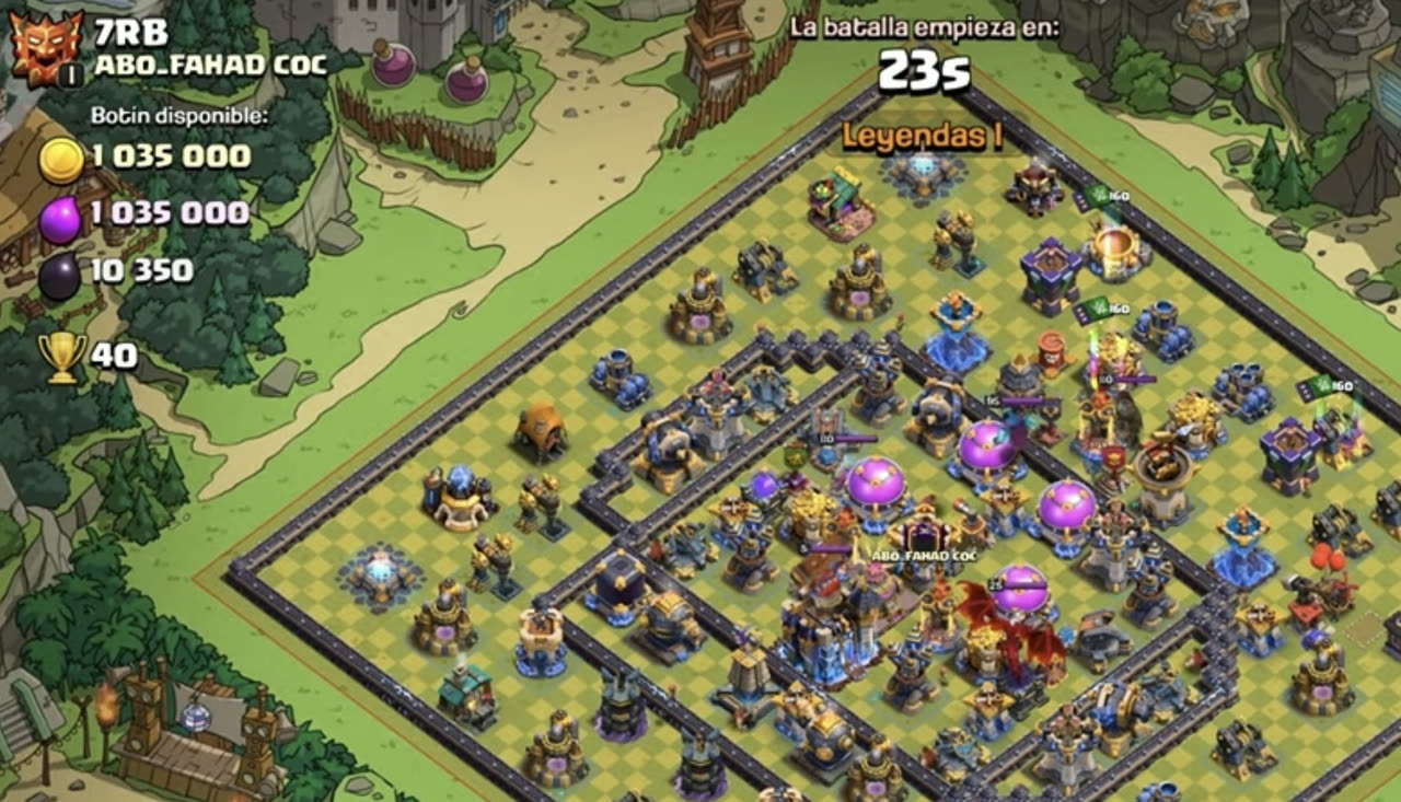 Town Hall 18 Legend Base layout by XLR8