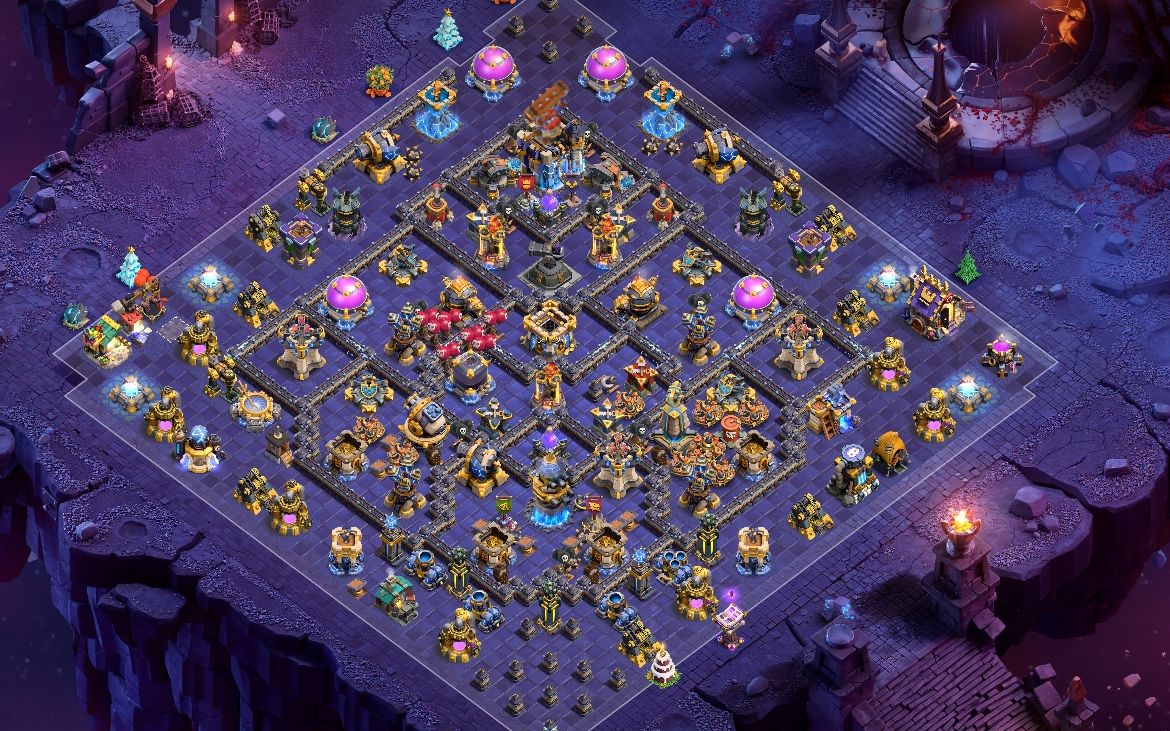 Town Hall 18 Trophy Base layout by ديوان الملوك 👑