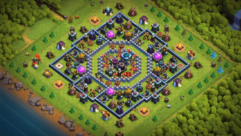 Town Hall 13 Farming Base layout by TReX