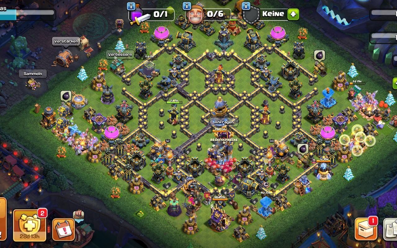 Town Hall 18 Hybrid Base layout by User