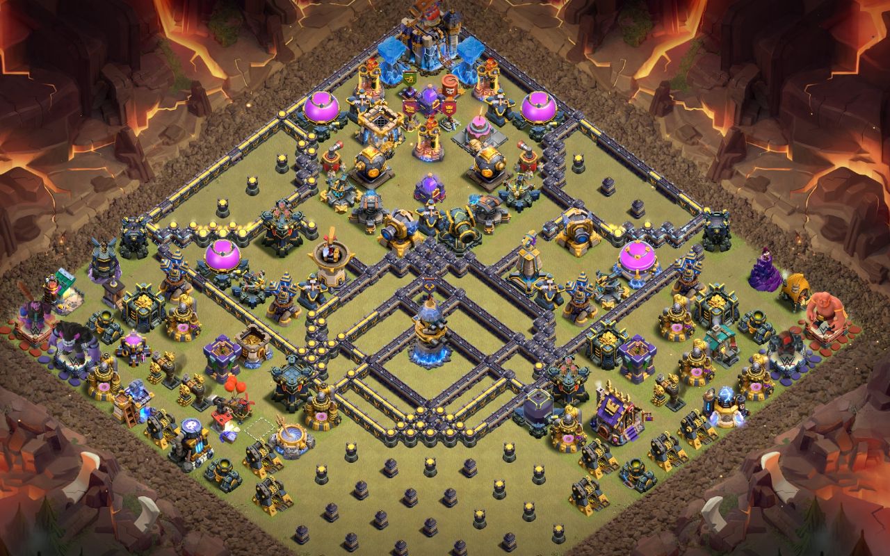 Town Hall 18 CWL Base layout by Deltarazort