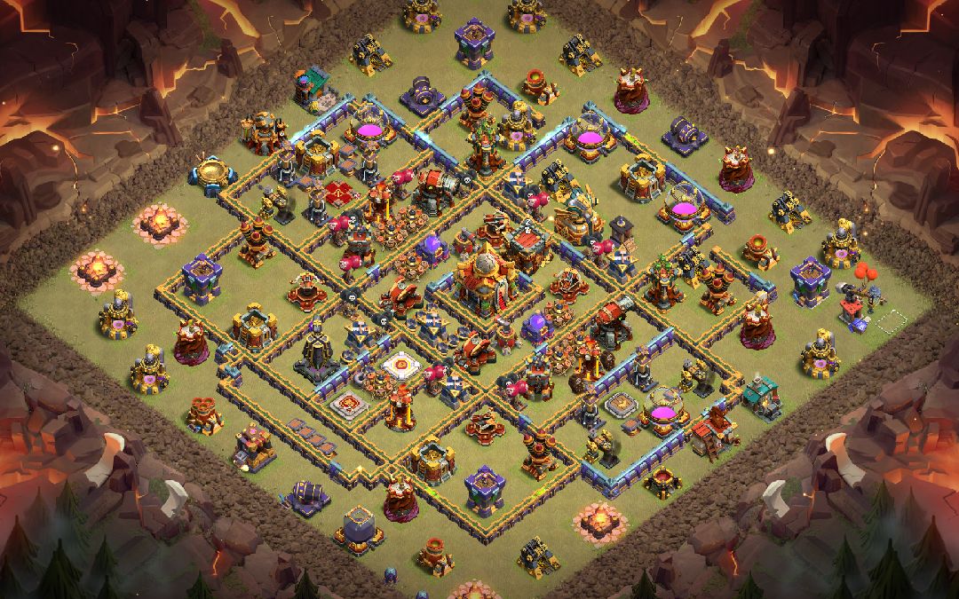 Town Hall 16 War Base layout by XLR8