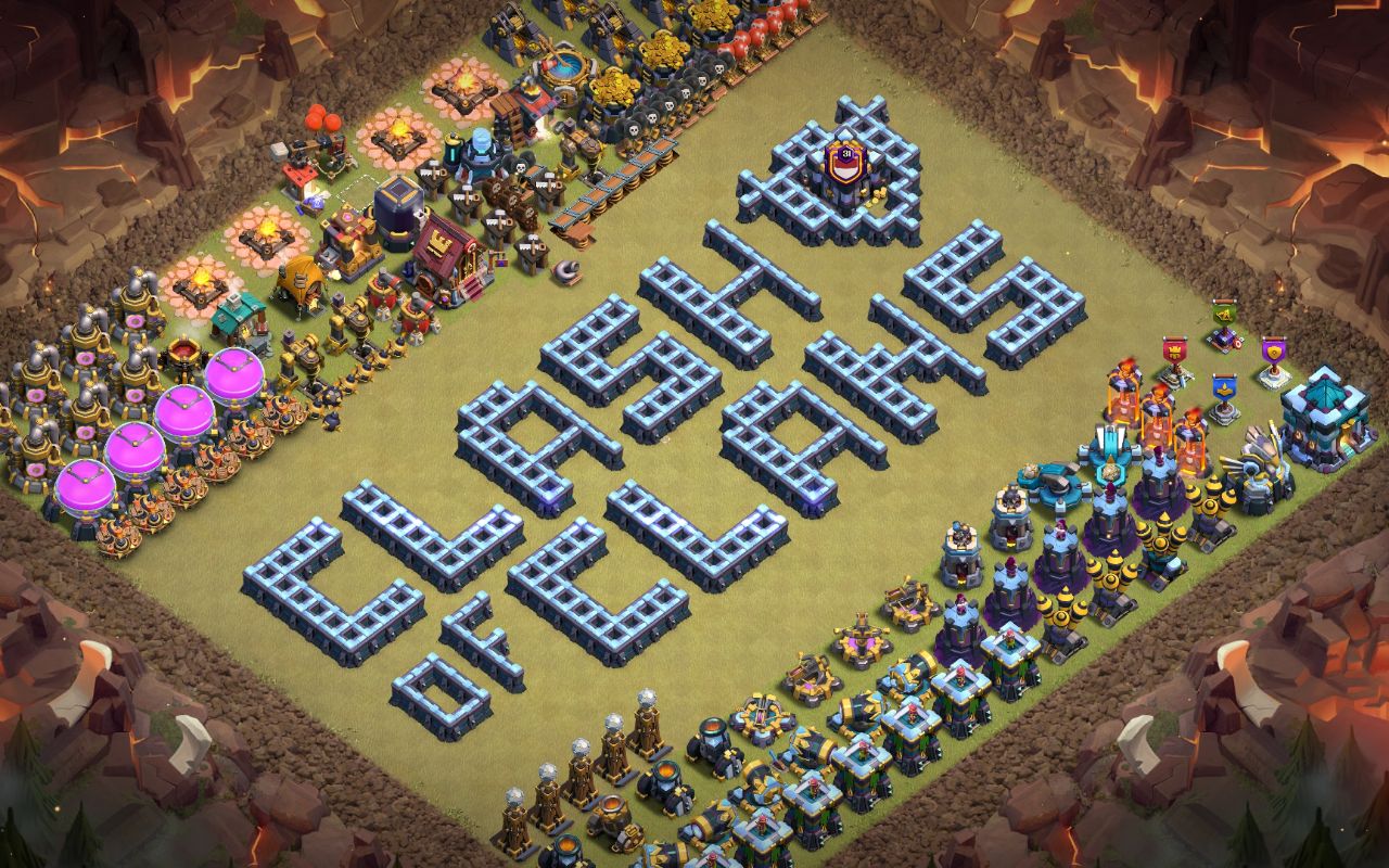 Town Hall 13 Fun Base layout by Crimson Hawk