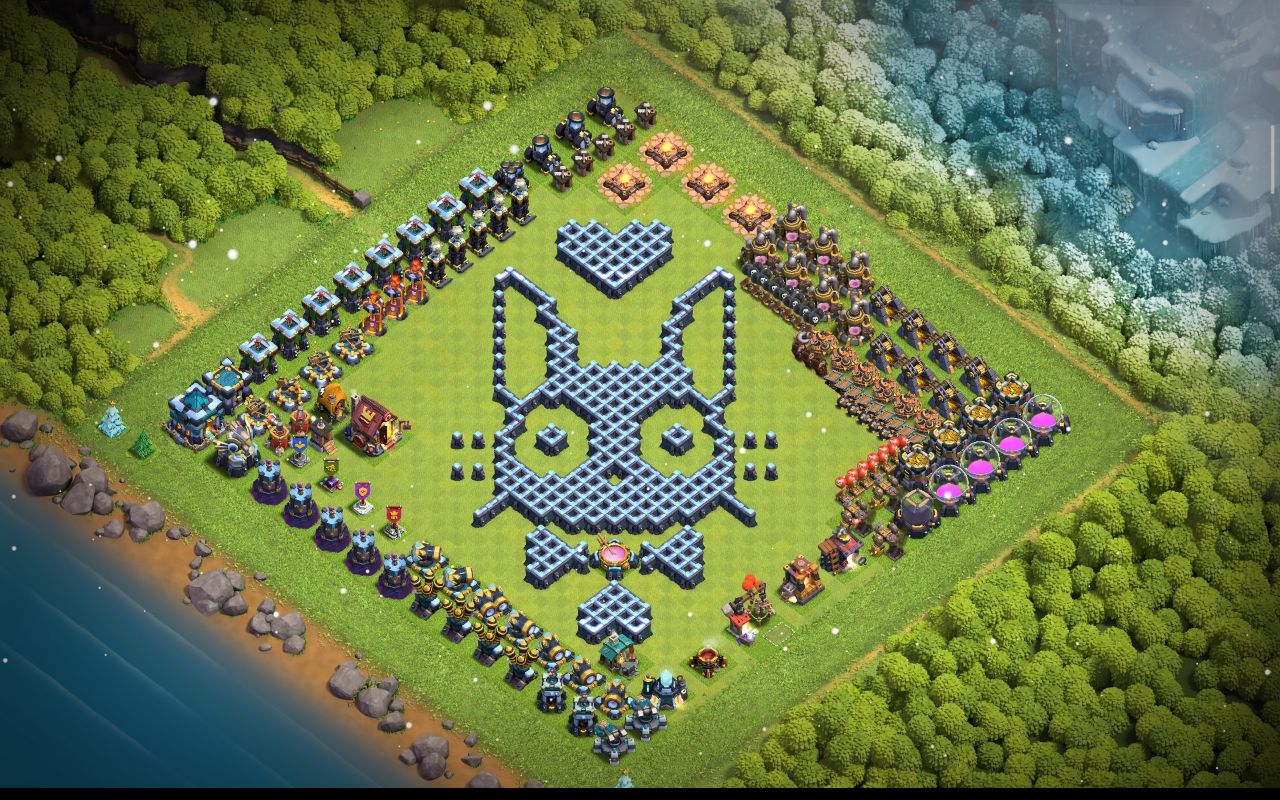 Town Hall 13 CWL Base layout by ادخل الكلان  اذه أنته عربي  ومنور