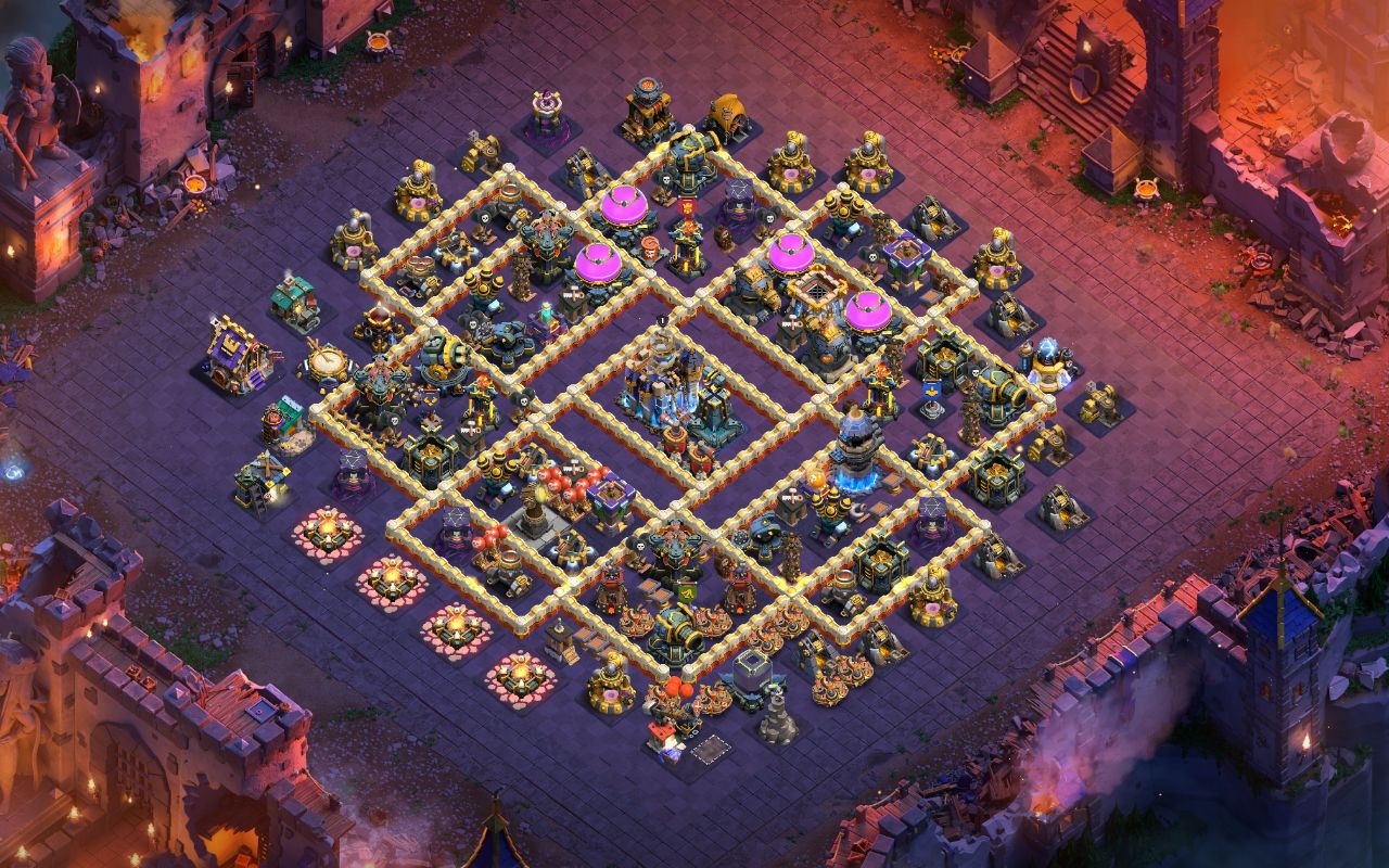 Town Hall 18 CWL Base layout by `★★★`