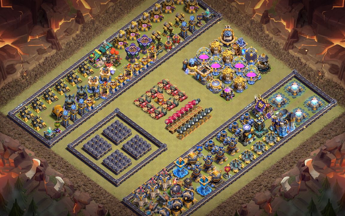 Town Hall 18 Fun Base layout by ♂️ Crownless