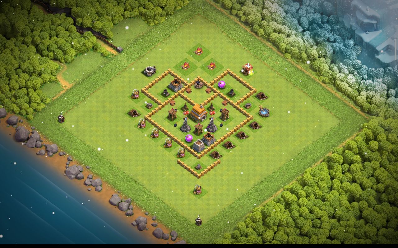 Town Hall 6 War Base layout by ادخل الكلان  اذه أنته عربي  ومنور