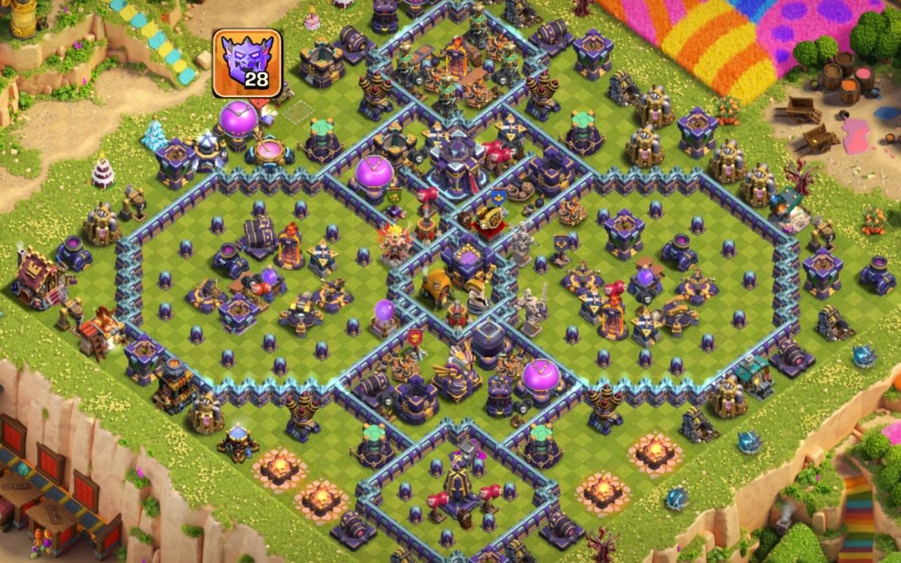 Town Hall 15 CWL Base layout by Đęvîl