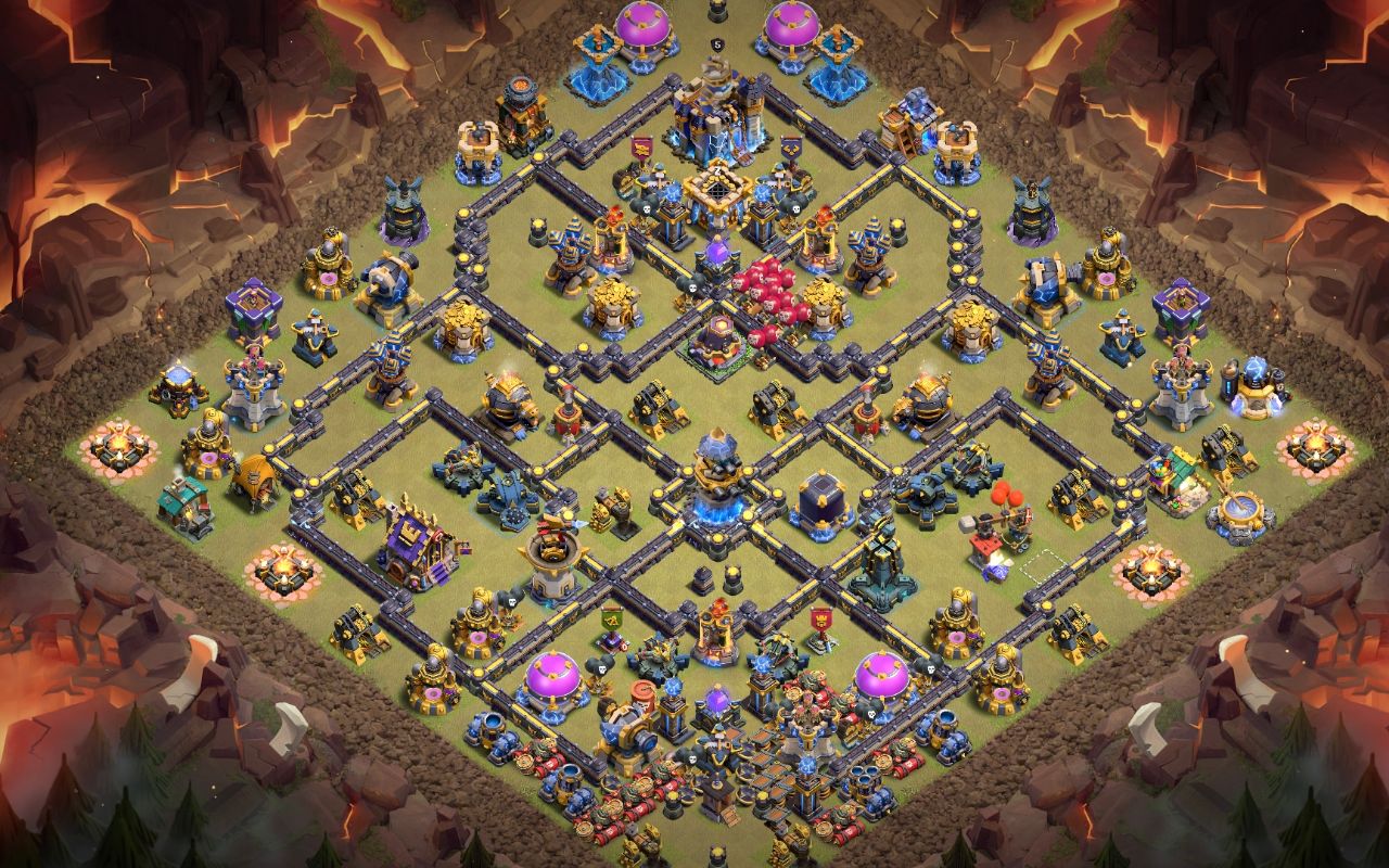 Town Hall 18 Trophy Base layout by ּاڶــ؏ــڣــڕڀــٺ