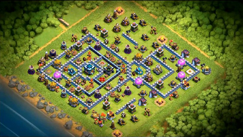 Town Hall 13 Farming Base layout by TReX