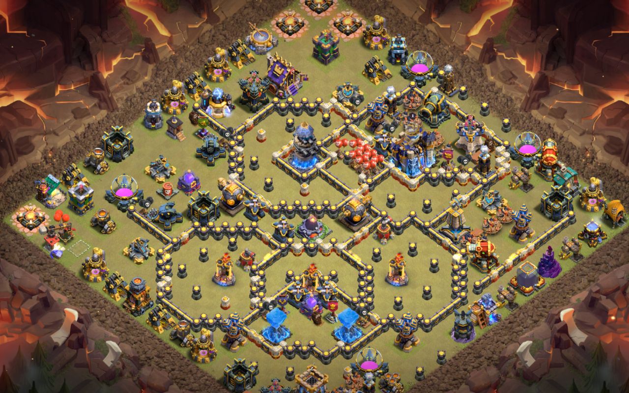 Town Hall 18 War Base layout by BROTHERS ARMY