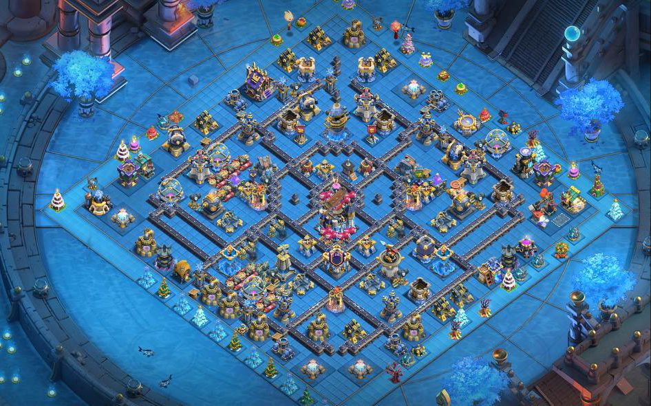 Town Hall 18 CWL Base layout by ديوان الملوك 👑