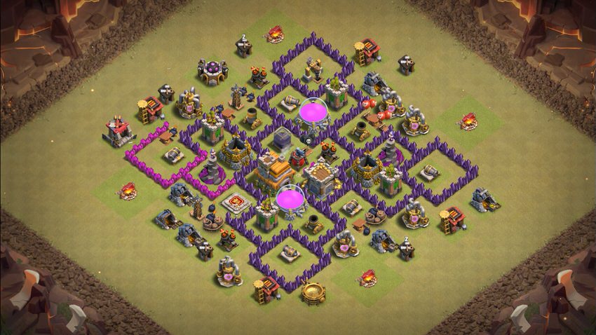 Town Hall 7 War Base layout by TReX