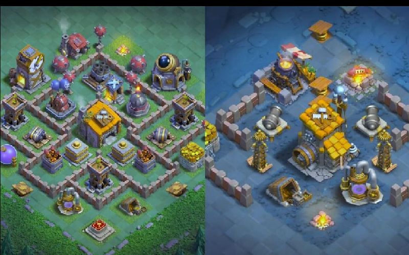 Builder Hall 6 Builder Base layout by ™ANIK_♚100