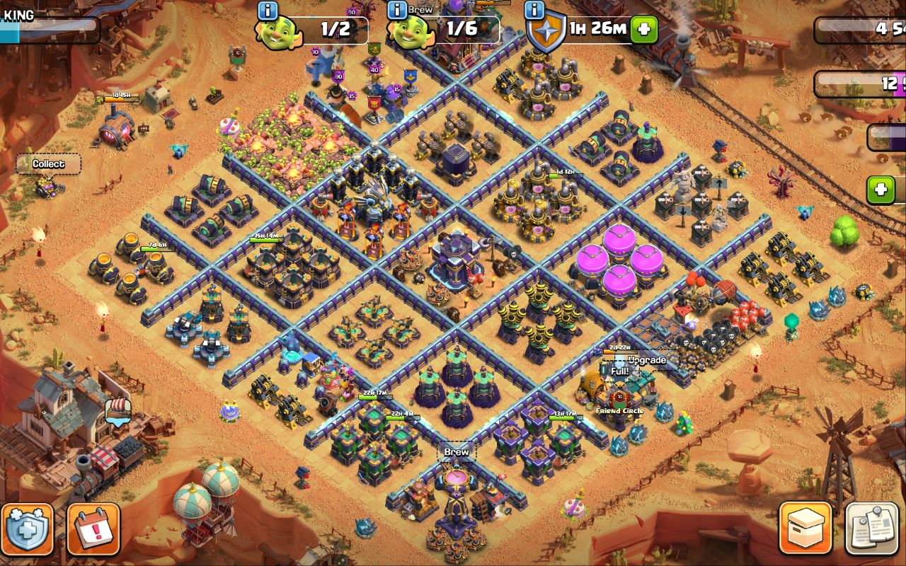 Town Hall 15 Fun Base layout by THE LION KING