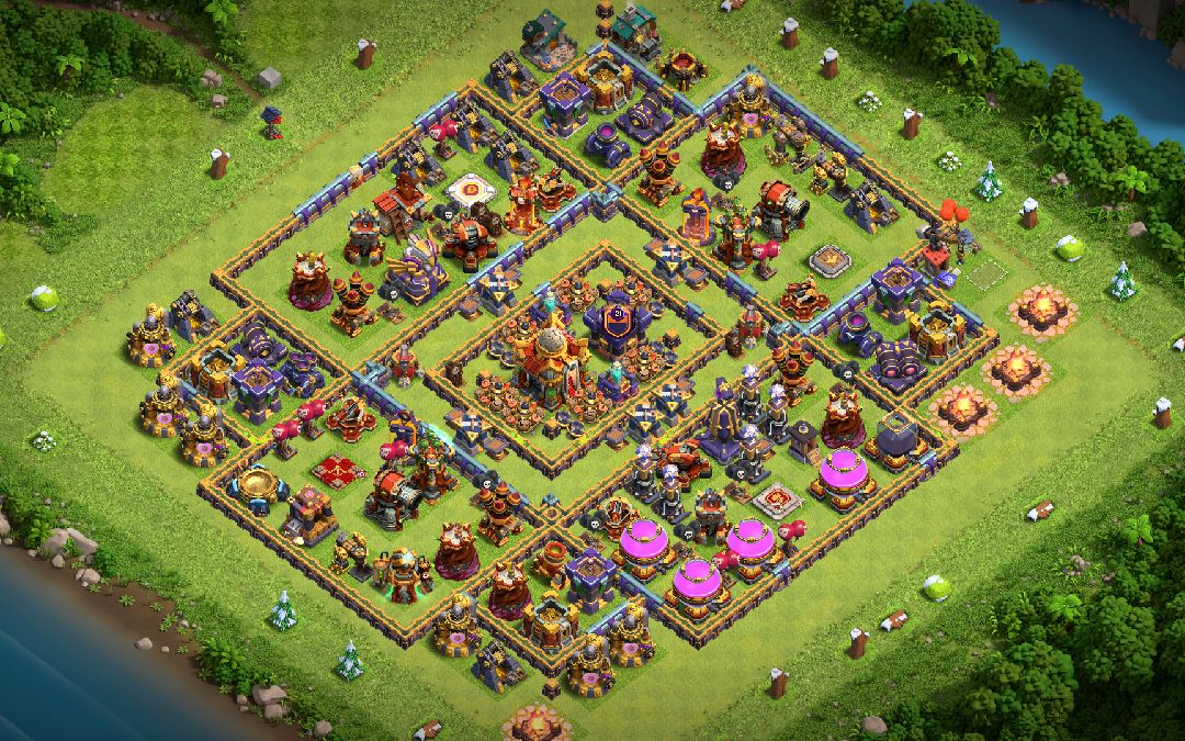 Town Hall 16 War Base layout by XLR8