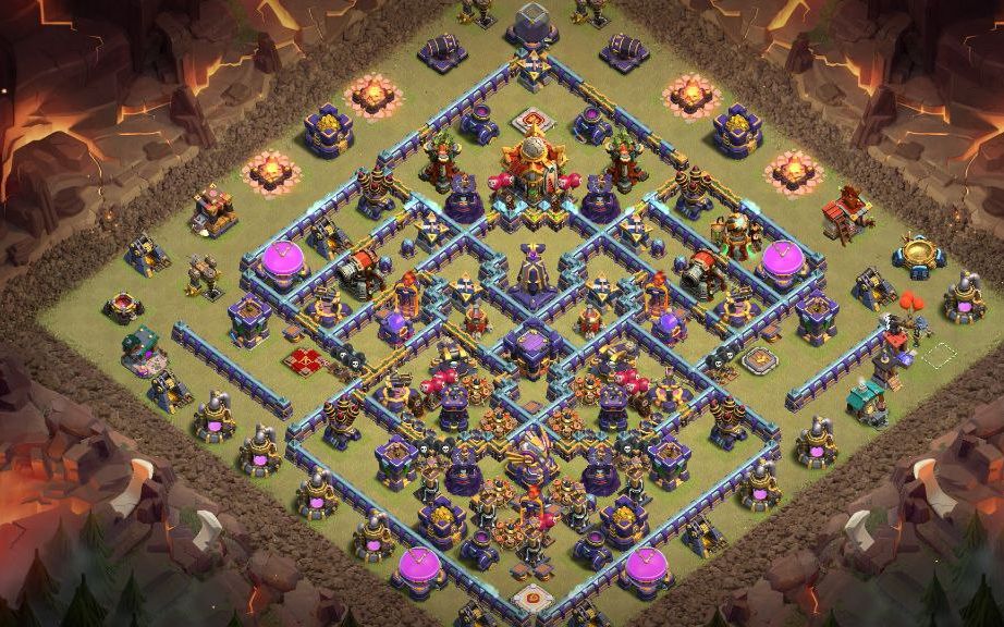 Town Hall 16 War Base layout by XLR8
