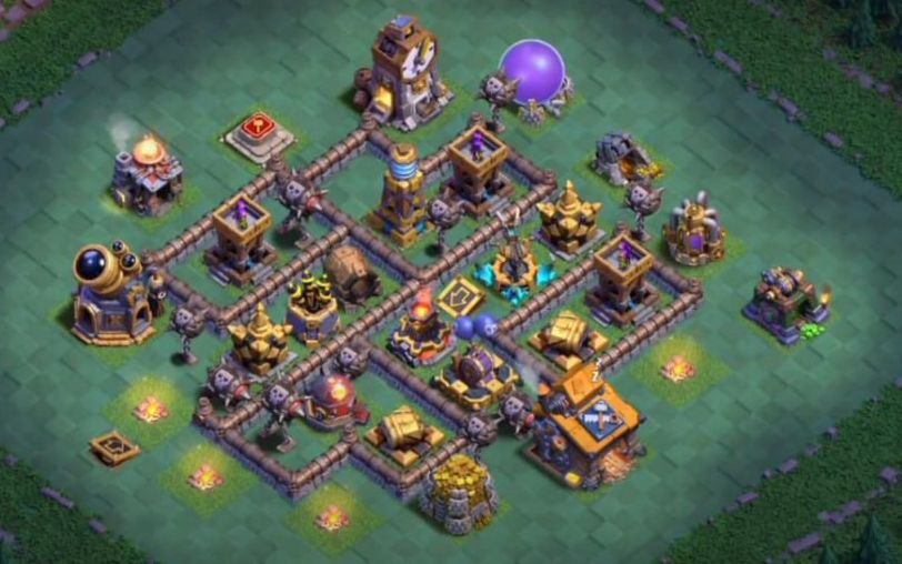 Builder Hall 10 Builder Base layout by XLR8