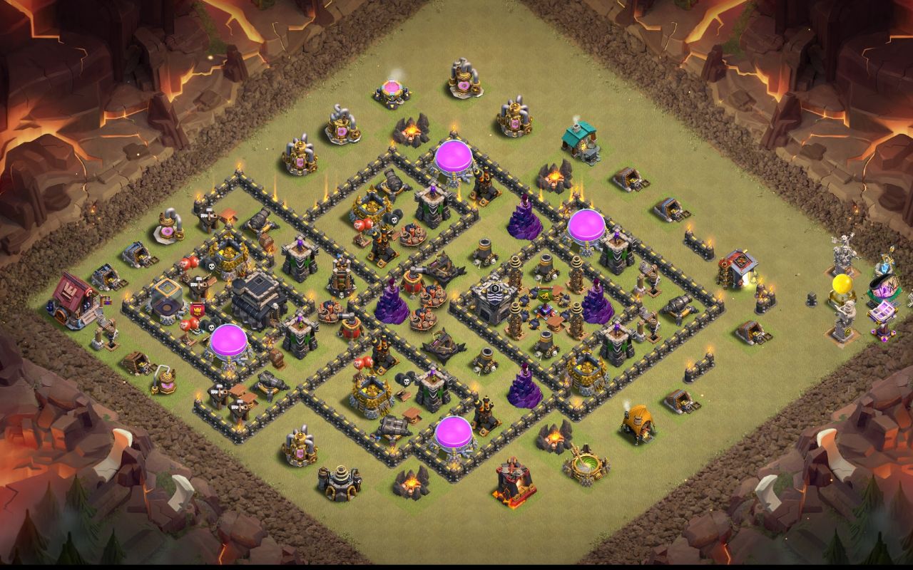Town Hall 9 CWL Base layout by Jafar Sadiq
