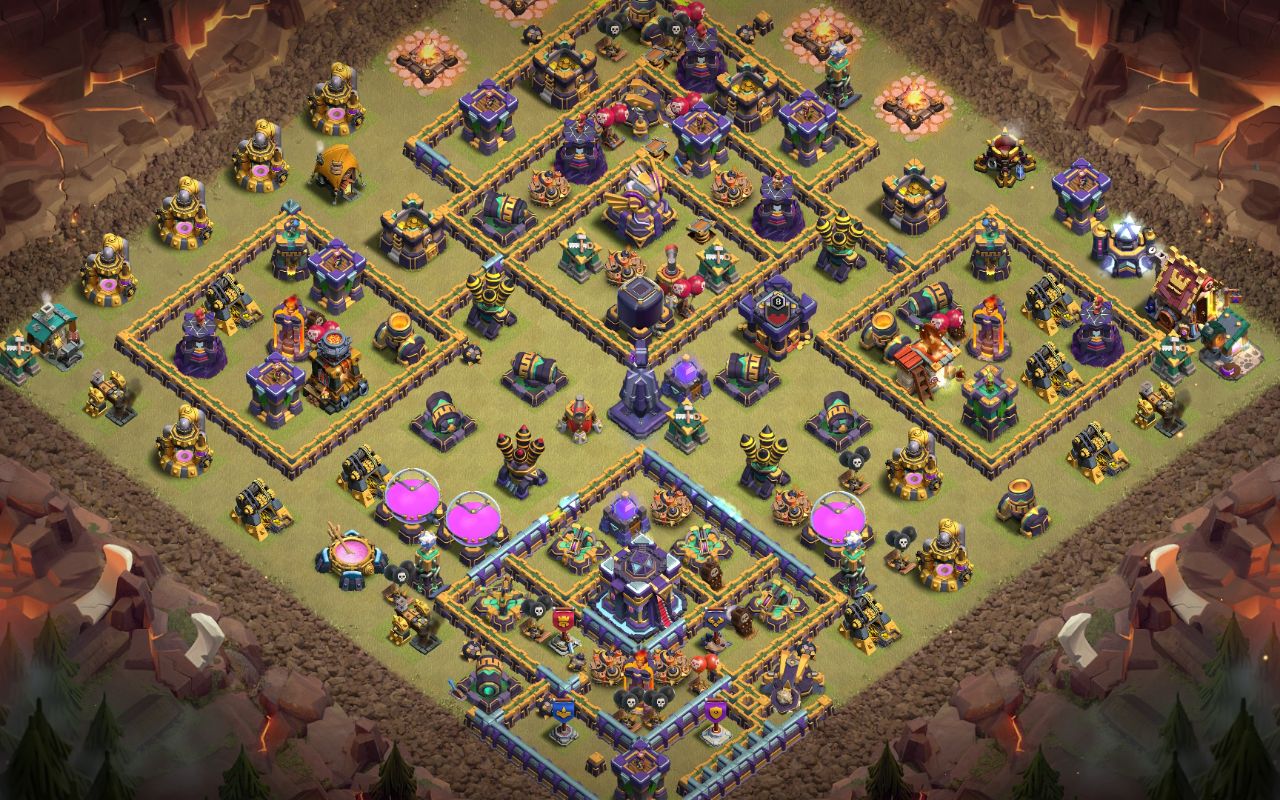 Town Hall 15 War Base layout by alstoRa Wael