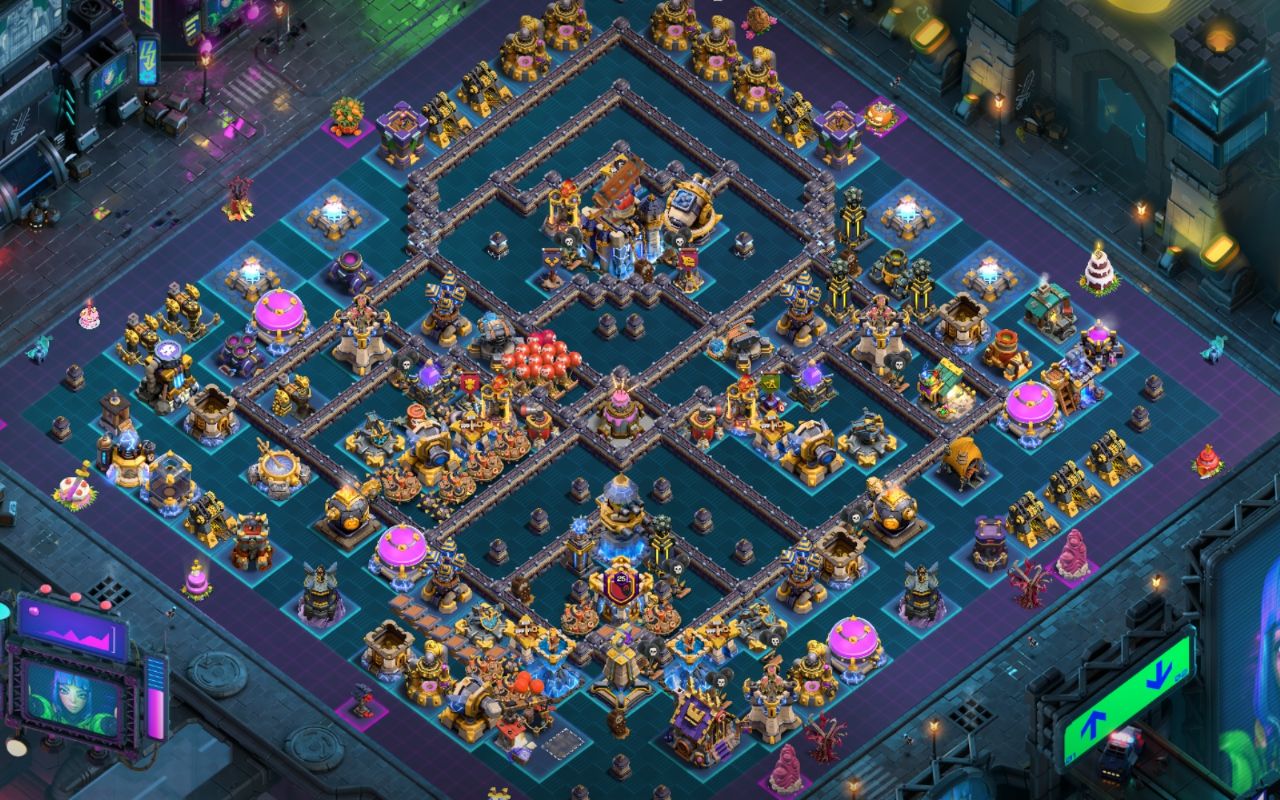Town Hall 18 Legend Base layout by BH10