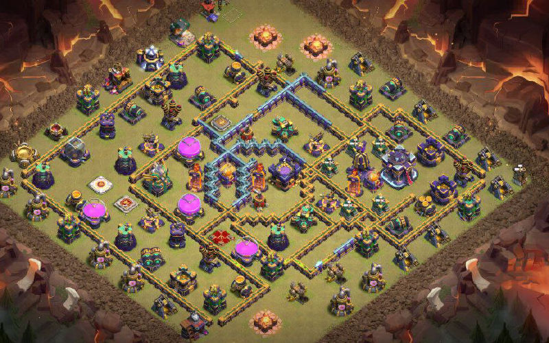 Town Hall 15 War Base layout by XLR8