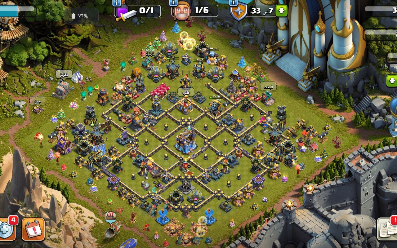 Town Hall 18 War Base layout by EBRO