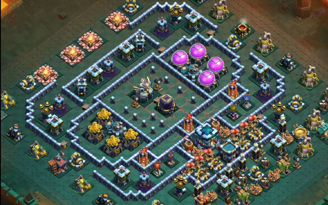 Town Hall 13 Farming Base layout by Clever shadow