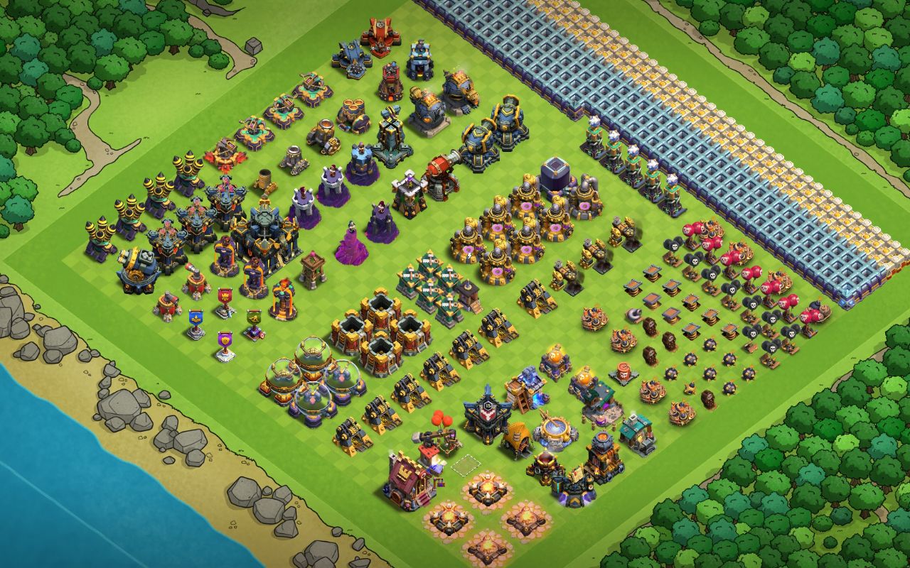 Town Hall 17 Farming Base layout by Jay