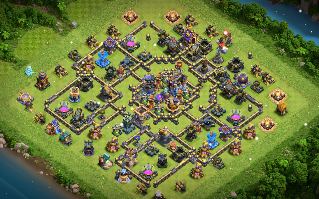 Town Hall 18 War Base layout by User