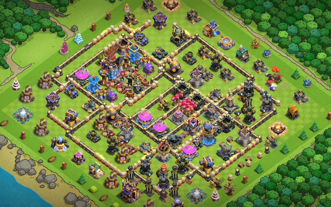 Town Hall 18 Trophy Base layout by ديوان الملوك 👑