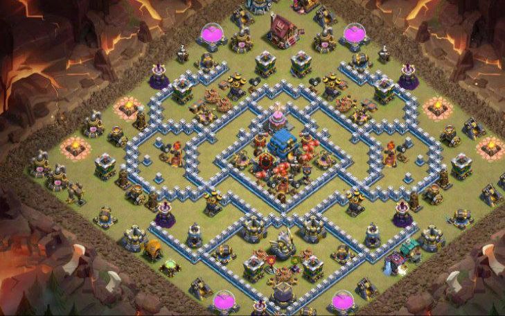 Town Hall 12 CWL Base layout by ديوان الملوك 👑