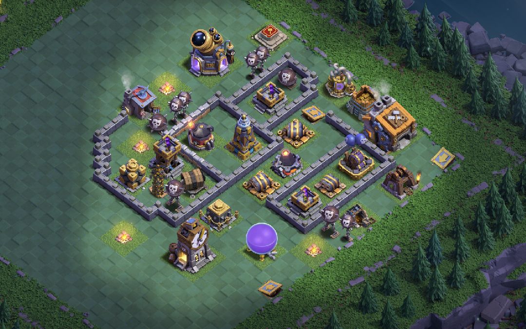 Builder Hall 9 Builder Base layout by XLR8