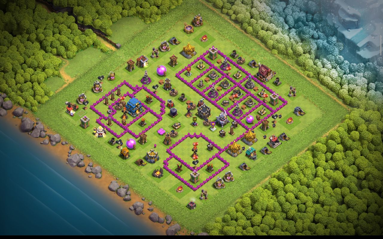 Town Hall 12 CWL Base layout by ادخل الكلان اذه أنته عربي ومنور