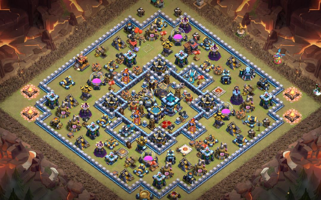 Town Hall 13 War Base layout by Chertonok_v_kedakh