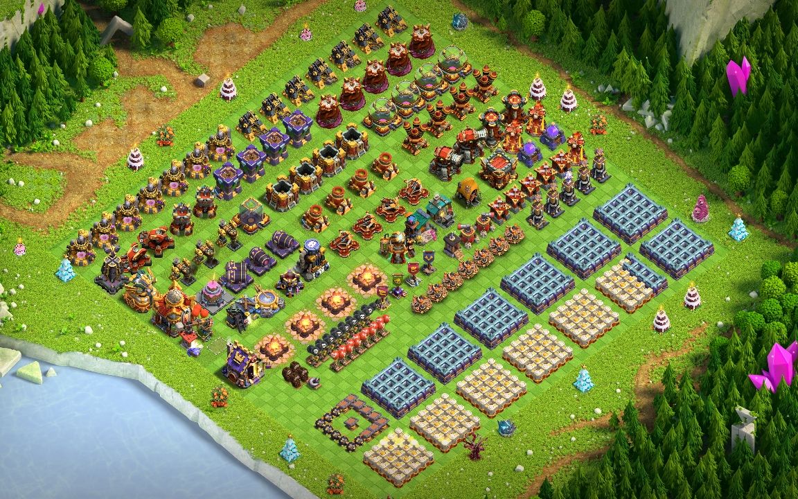 Town Hall 16 Fun Base layout by jpriilvlv