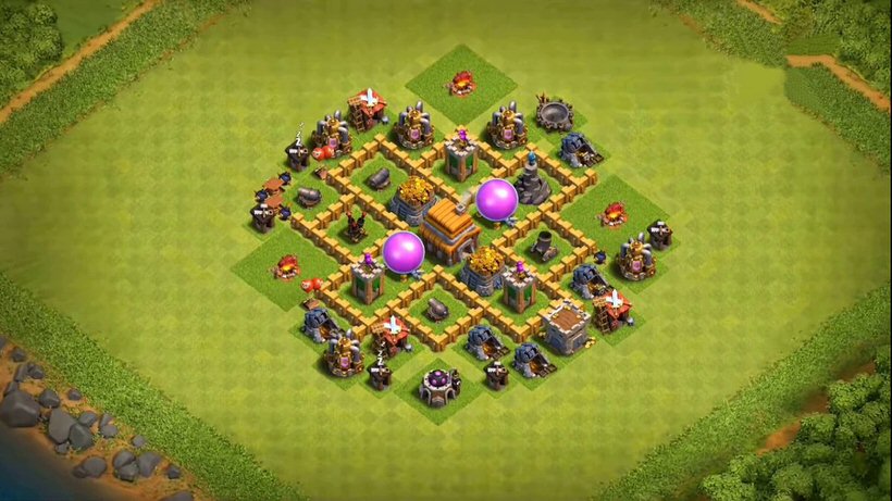Town Hall 5 Hybrid Base layout by TReX