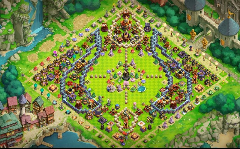 Town Hall 16 Fun Base layout by ™ANIK_♚100
