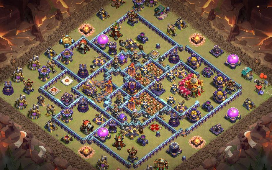 Town Hall 16 War Base layout by XLR8