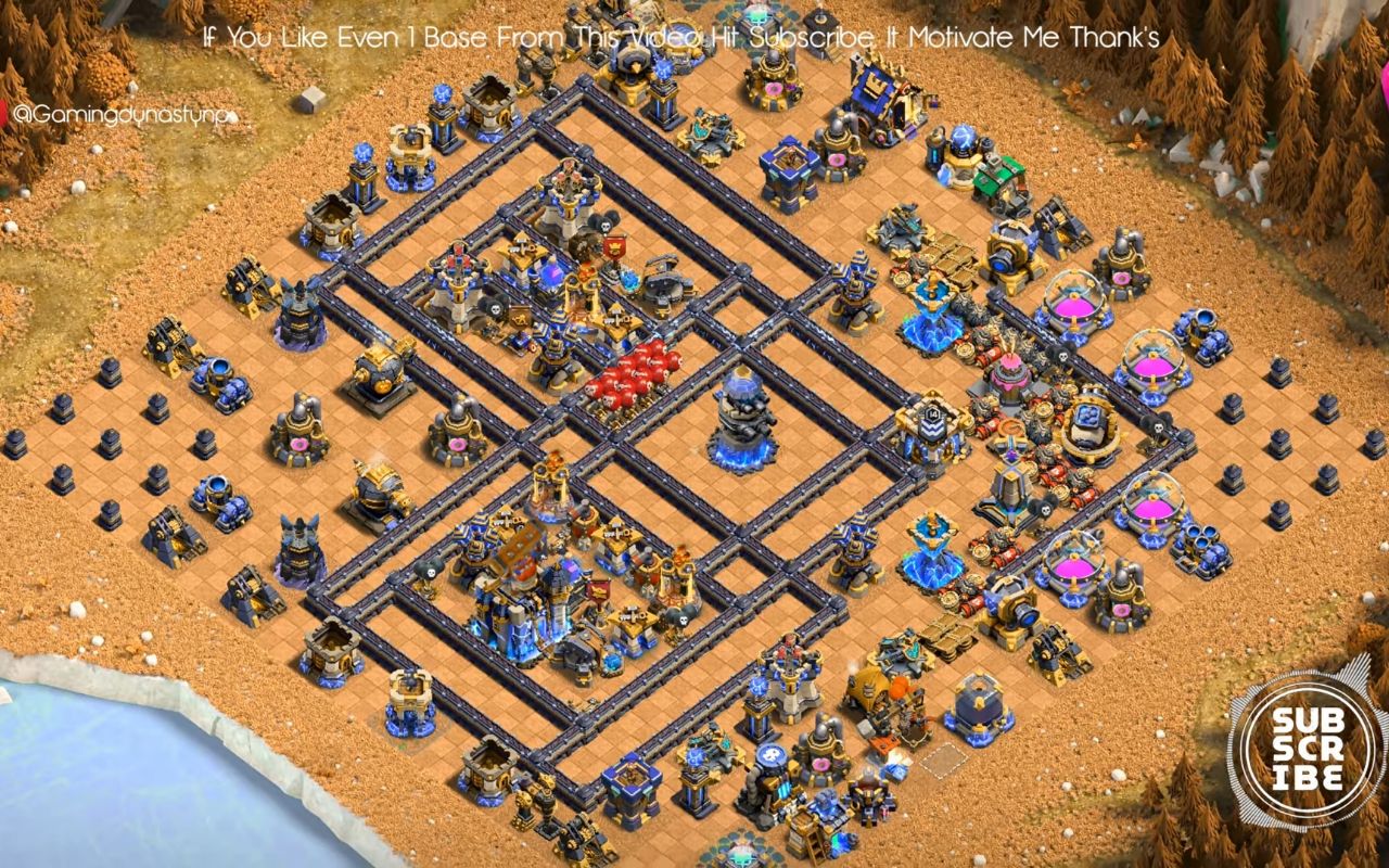 Town Hall 18 CWL Base layout by BH10