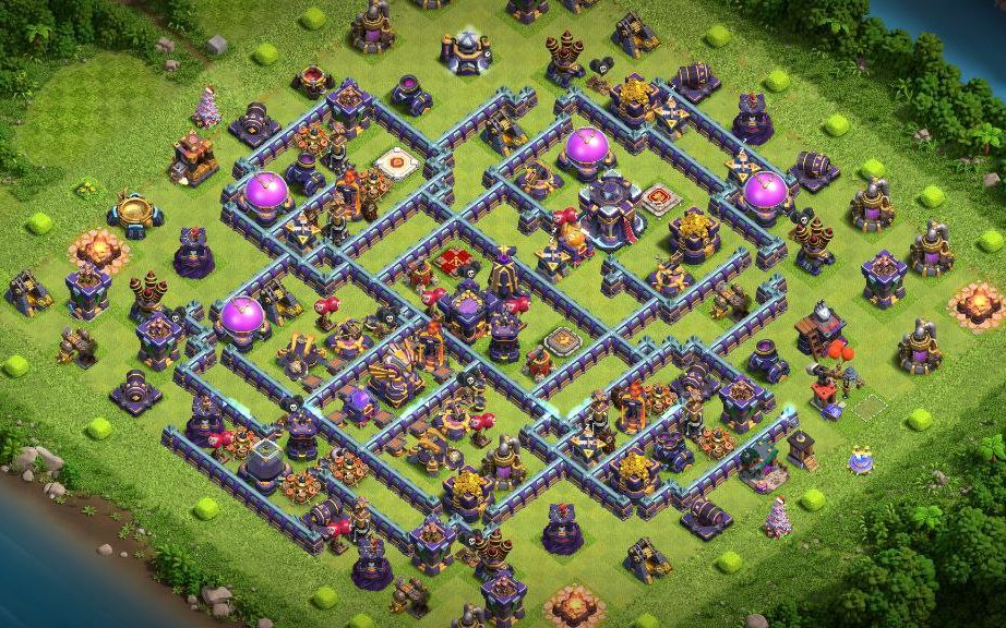 Town Hall 15 Trophy Base layout by XLR8