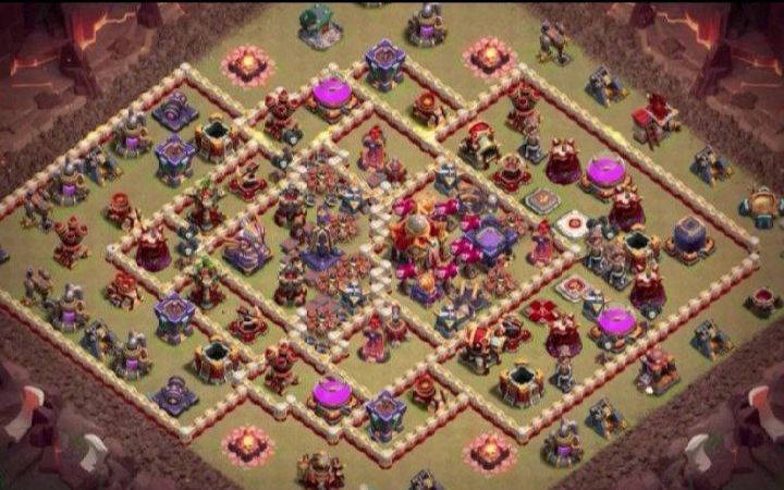 Town Hall 16 War Base layout by KUSHAL48